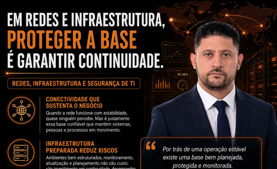 Infraestrutura de servidores e redes